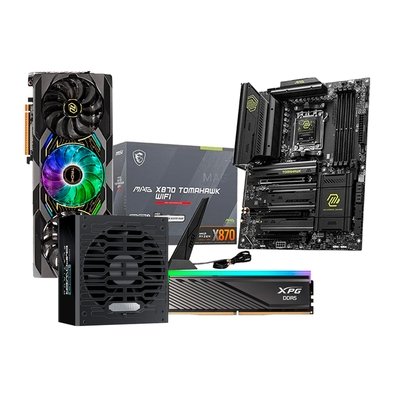 Kit Ryzen 7 7800X3D | RX 9070 XT | 16GB | KaBuM!