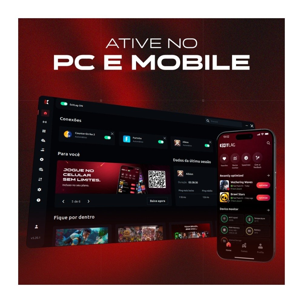 ExitLag 1 Ano