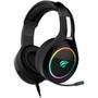 Headset Gamer Havit H2232D RGB, Drivers 50mm, Som Surround, Design Confortável, Preto - H2232D
