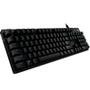 Teclado Mecânico Gamer Logitech G512 SE, RGB, Switch Clicky Azul, US - 920-009300