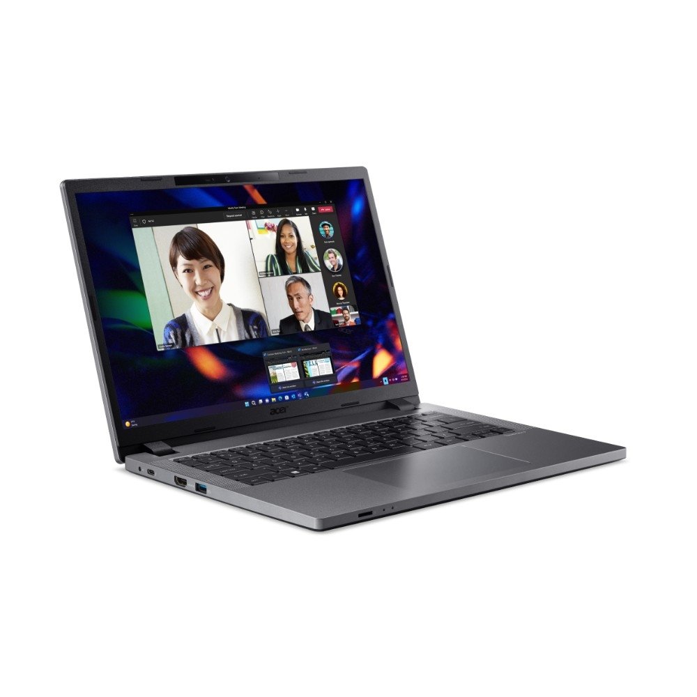 Notebook Acer TravelMate P2 TMP214-55-59VU, Intel Core i5-1335U, 8GB RAM, SSD 512GB, 14"" WUXGA, Windows 11 Pro, Preto - NX.B5CAL.003 Notebook Acer TravelMate P2 TMP214-55-59VU, Intel Core i5-1335U, 8GB RAM, SSD 512GB, 14"" WUXGA, Windows 11 Pro, Preto - NX.B5CAL.003