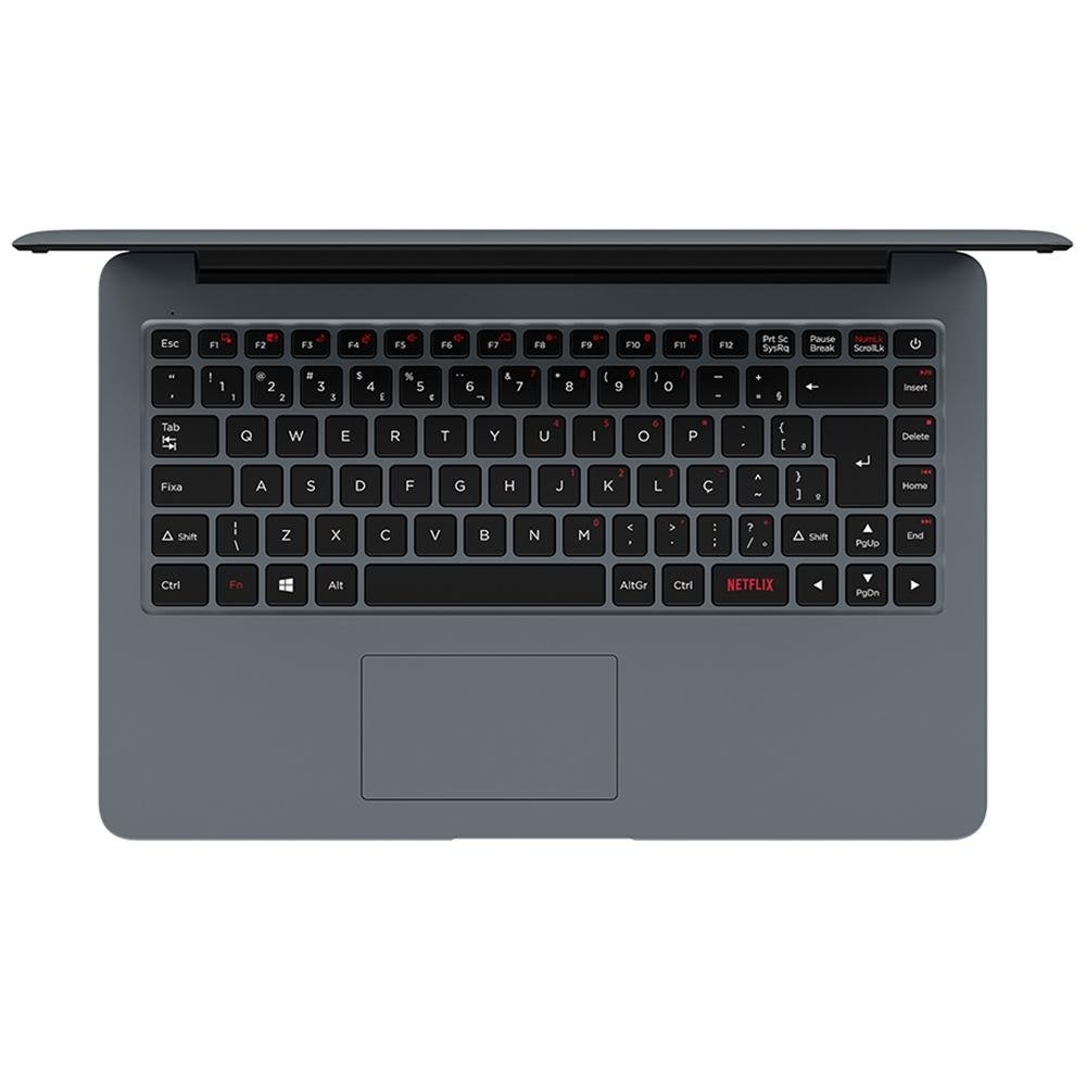 Notebook Positivo Motion Intel Core i3-7020U, 4GB, 1TB, Windows 10 Home, 14´, Cinza  - 3011572