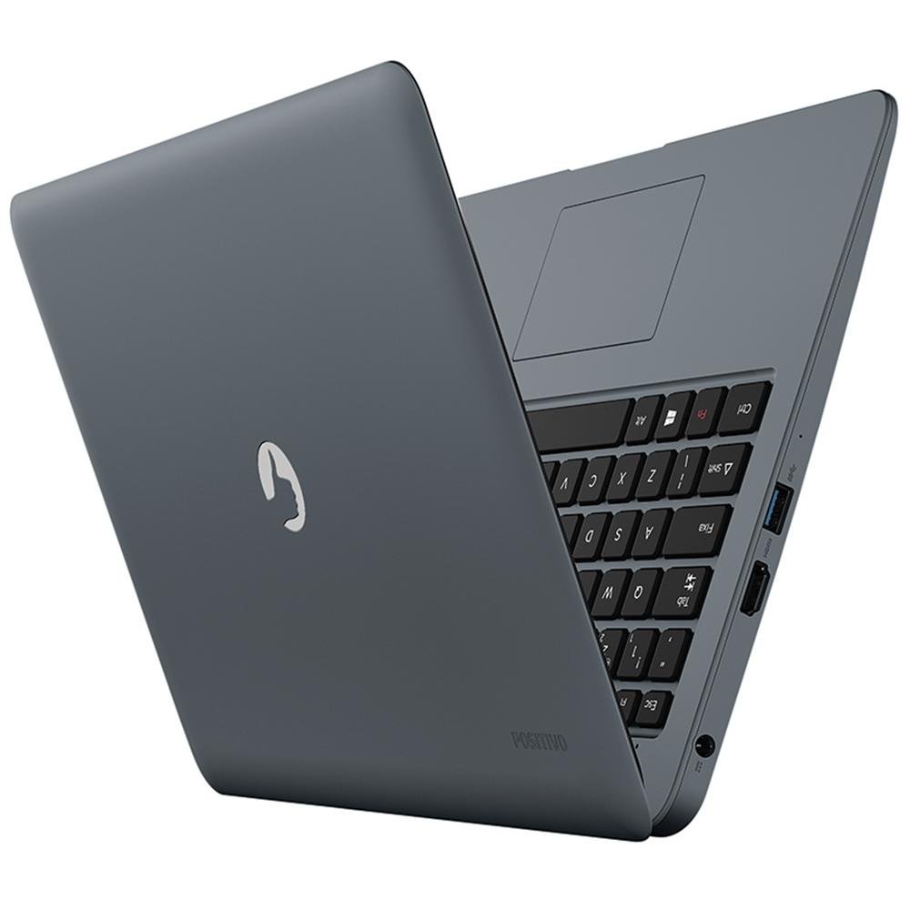 Notebook Positivo Motion Intel Core i3-7020U, 4GB, 1TB, Windows 10 Home, 14´, Cinza  - 3011572