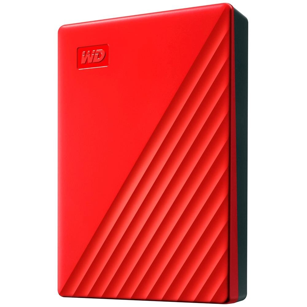 HD Externo WD Portátil My Passport, 2TB, USB 3.2, Vermelho - WDBYVG0020BRD-WESN HD Externo WD Portátil My Passport, 2TB, USB 3.2, Vermelho - WDBYVG0020BRD-WESN