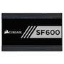 Fonte Corsair SF600, 600W, 80 Plus Gold, Modular, Sem Cabo, Preto - CP-9020105-NA