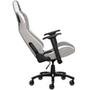 Cadeira Gamer Corsair T3 Rush, Até 120Kg, Apoio de Braços 4D, com Almofadas, Reclinável, Cinza e Branco - CF-9010030-WW