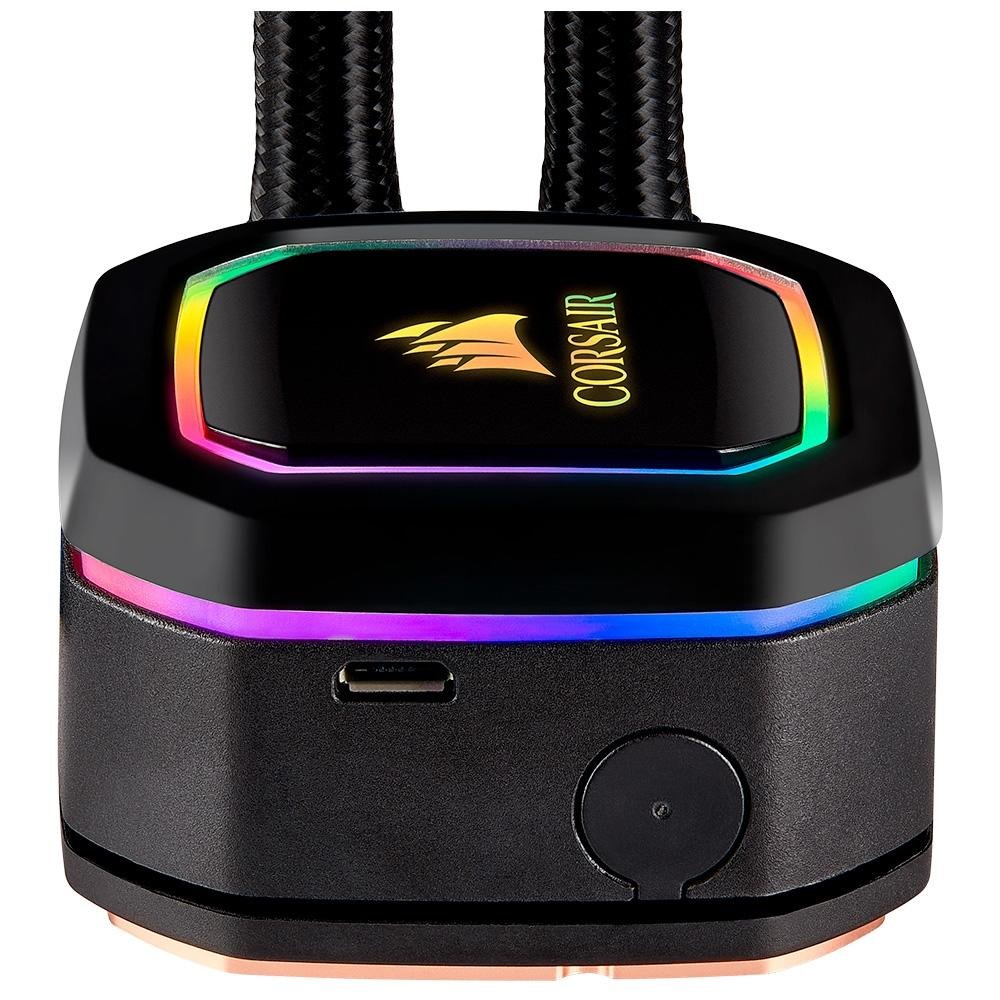 Water Cooler Corsair iCUE H150i PRO XT Hydro Series, 360mm, RGB - CW-9060045-WW