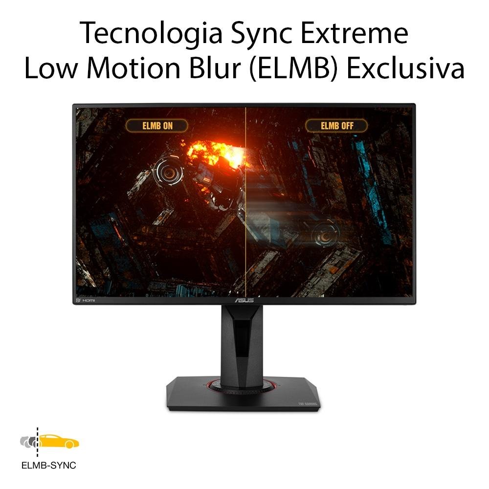 Monitor Gamer Asus TUF 24.5' IPS, Wide, 280 Hz, Full HD, 1ms