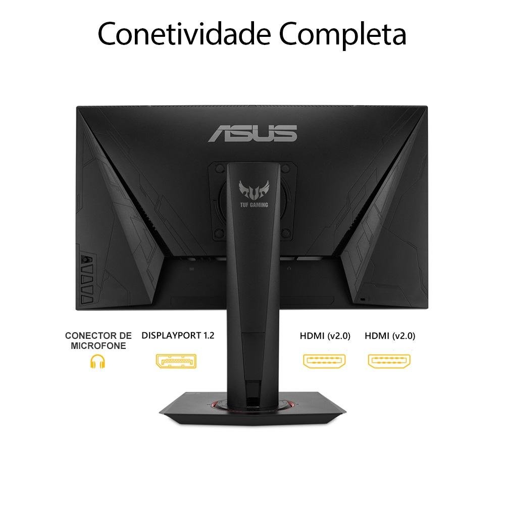 Monitor Gamer Asus TUF 24.5' IPS, Wide, 280 Hz, Full HD, 1ms