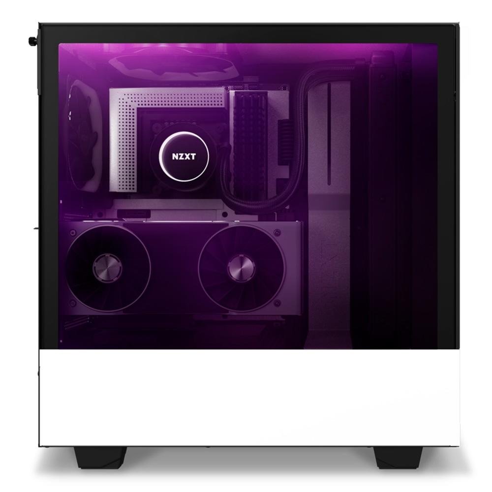 NZXT H510 ELITE ホワイトRGBファン付き H510 Eliteシリーズ | NZXT ミドルタワー型PCケース | 株式会社