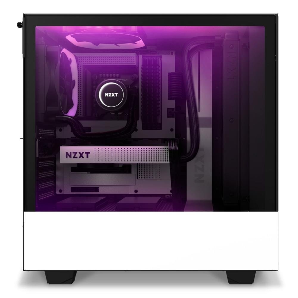 NZXT H510 ELITE ホワイトRGBファン付き gabinete-gamer-nzxt-h510-elite