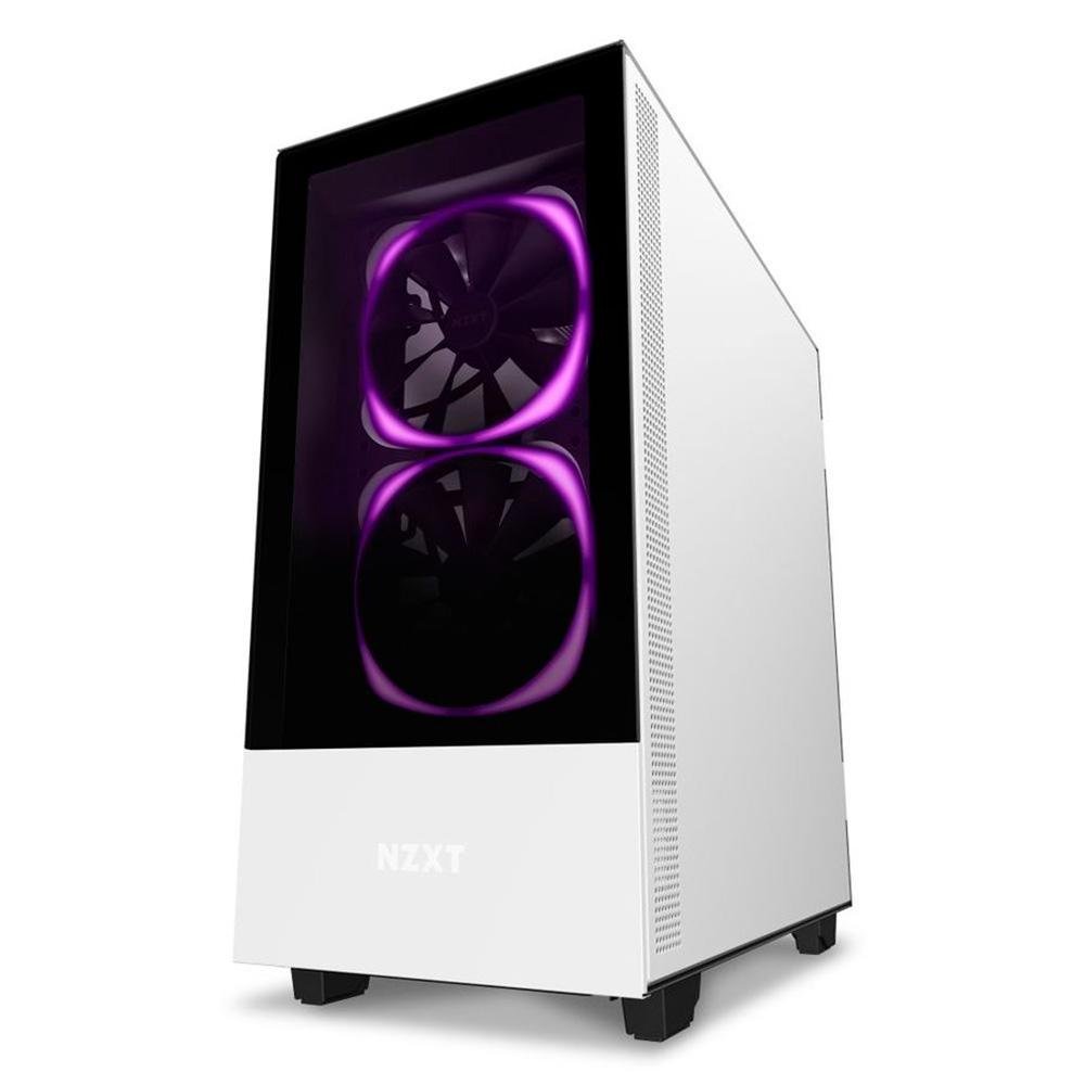 NZXT H510 ELITE ホワイトRGBファン付き gabinete-gamer-nzxt-h510-elite