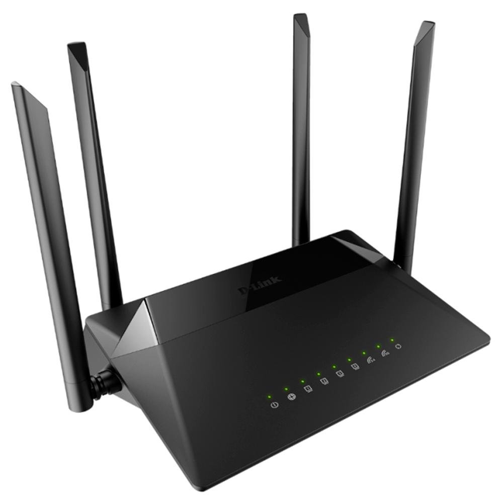 Roteador D-Link Gigabit-Ethernet AC 1200Mbps, Dual Band, 4 Antenas - DIR-842 Roteador D-Link Gigabit-Ethernet AC 1200Mbps, Dual Band, 4 Antenas - DIR-842