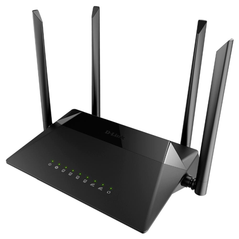 Roteador D-Link Gigabit-Ethernet AC 1200Mbps, Dual Band, 4 Antenas - DIR-842 Roteador D-Link Gigabit-Ethernet AC 1200Mbps, Dual Band, 4 Antenas - DIR-842