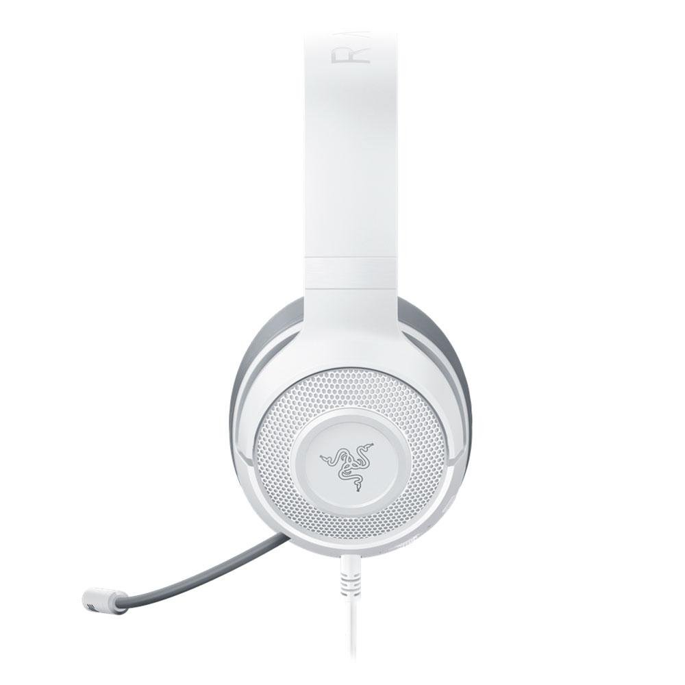 Headset Gamer Razer Kraken X, P2, White | KaBuM!