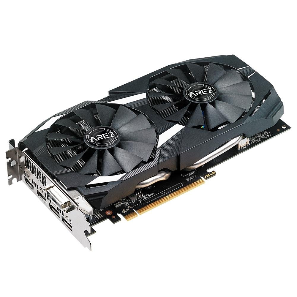 グラフィックボード・グラボ・ビデオカード ASUS Radeon RX 580 OC Edition 8GB placa-de-video-asus-arez-dual-