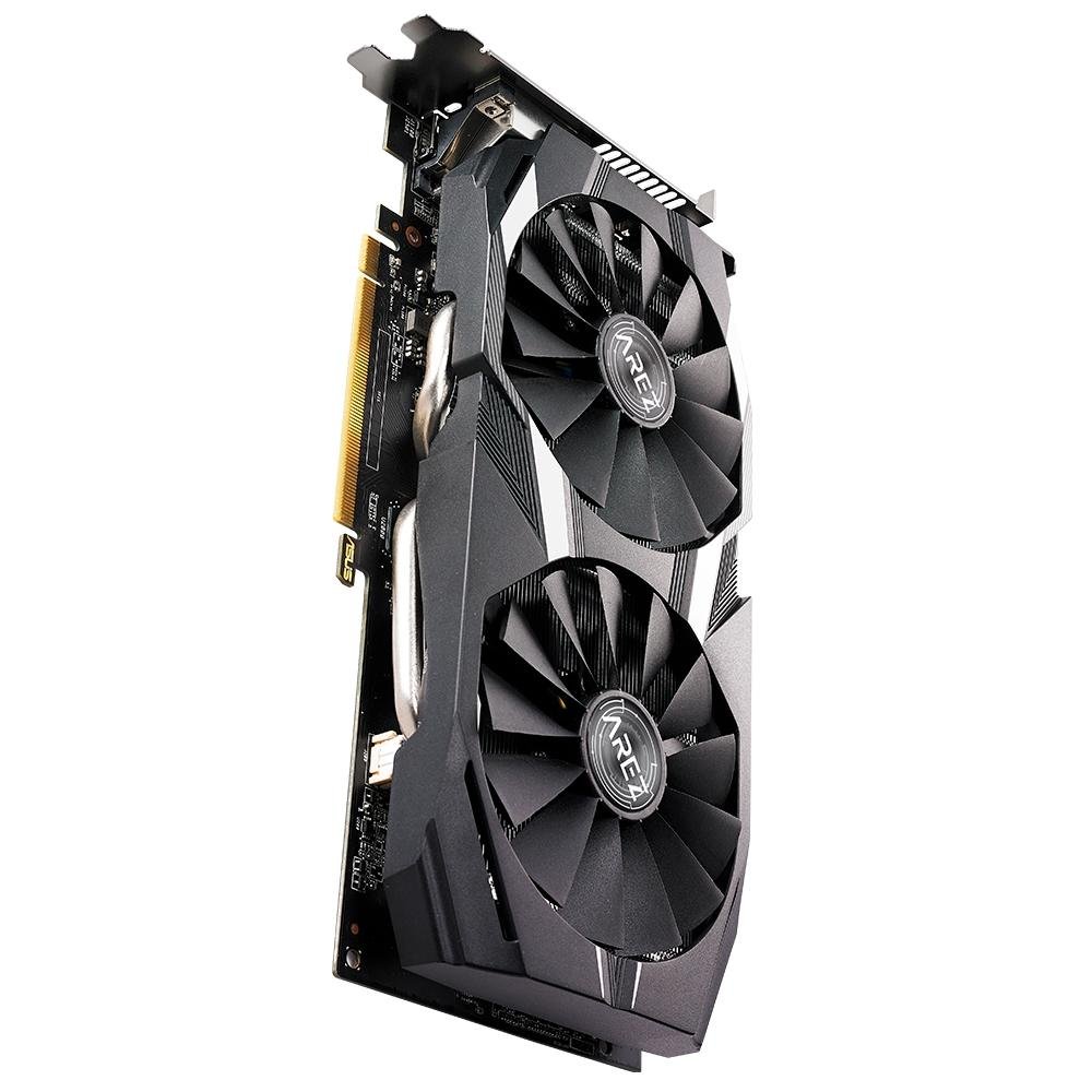 グラフィックボード・グラボ・ビデオカード ASUS Radeon RX 580 OC Edition 8GB placa-de-video-asus-arez-dual-