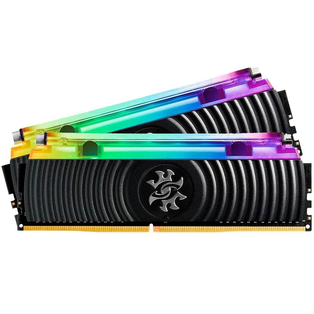Memória XPG Spectrix D80, RGB, 16GB (2x8GB), 3200MHz, DDR4, CL16