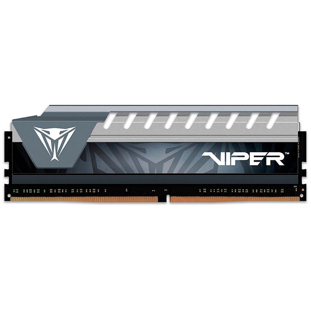 Patriot Memory DDR4 2666 16GB 4枚（計64GB） Memória Patriot Viper Elite, 4GB, 2666MHz, DDR4, CL16, Cinza