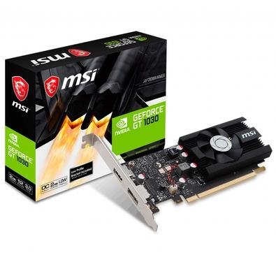 Placa de Vídeo MSI NVIDIA GeForce GT 1030 2G LP...