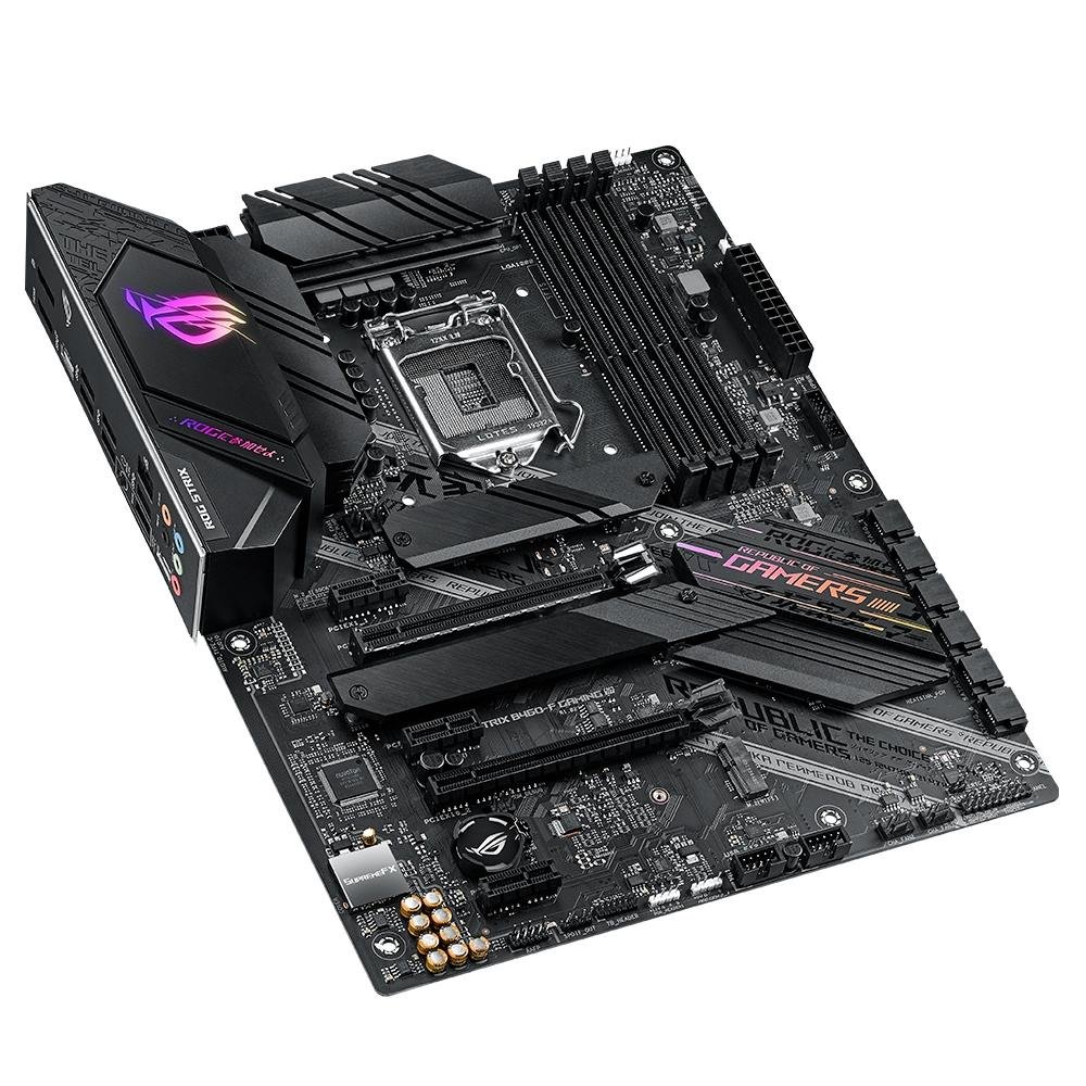 Placa Mãe Asus ROG Strix B460-F Gaming, Intel LGA 1200, ATX, DDR4