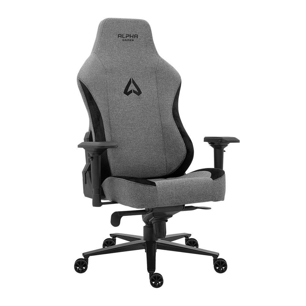 Cadeira Gamer Alpha Gamer Nebula XL Fabric, Até 150 kg, Apoio de Braço 4D, Reclinável, Cinza - AGNEBULAXL