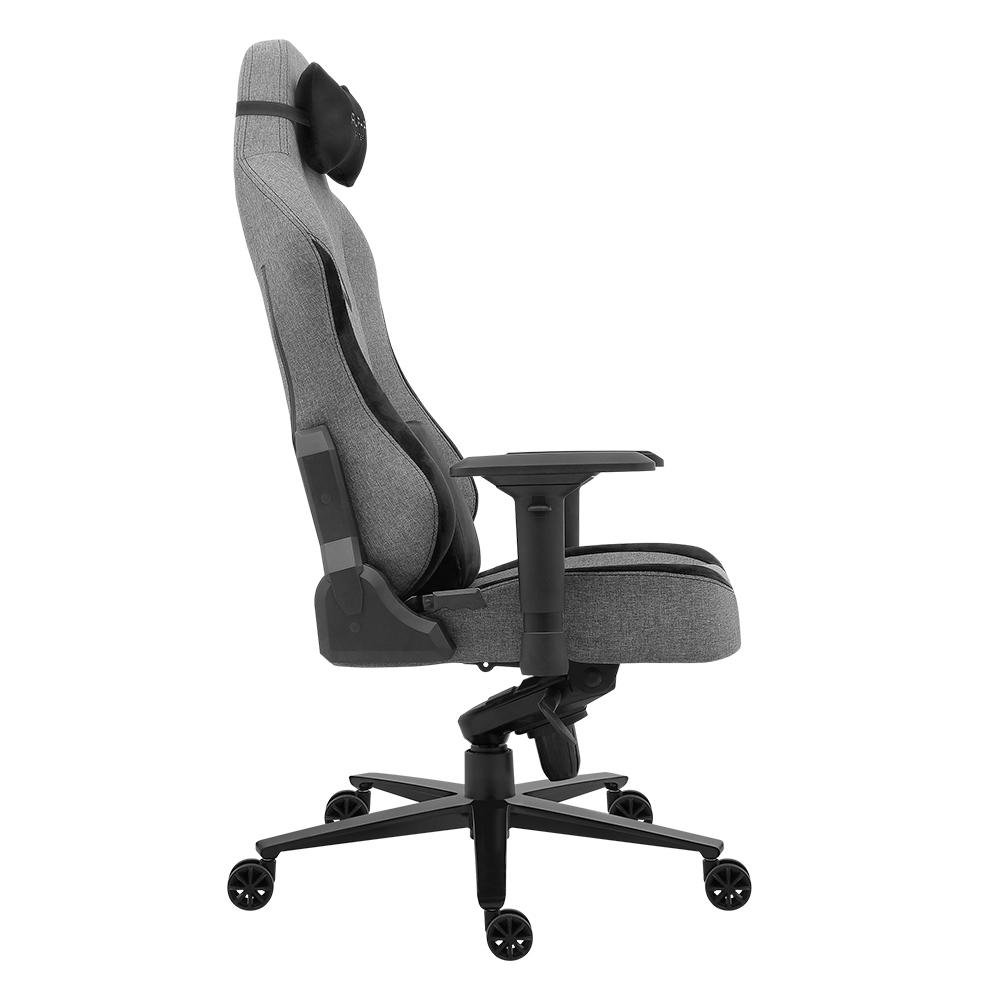 Cadeira Gamer Alpha Gamer Nebula XL Fabric, Até 150 kg, Apoio de Braço 4D, Reclinável, Cinza - AGNEBULAXL