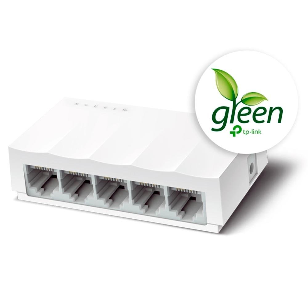 Switch de Mesa TP-Link 5 Portas 10/100Mbps - LS1005