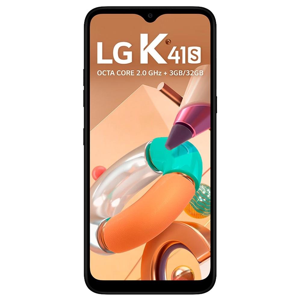 Smartphone LG K41S, 32GB, 13MP, Tela 6.55´, Preto - LMK410BMW.ABRABK Smartphone LG K41S, 32GB, 13MP, Tela 6.55´, Preto - LMK410BMW.ABRABK