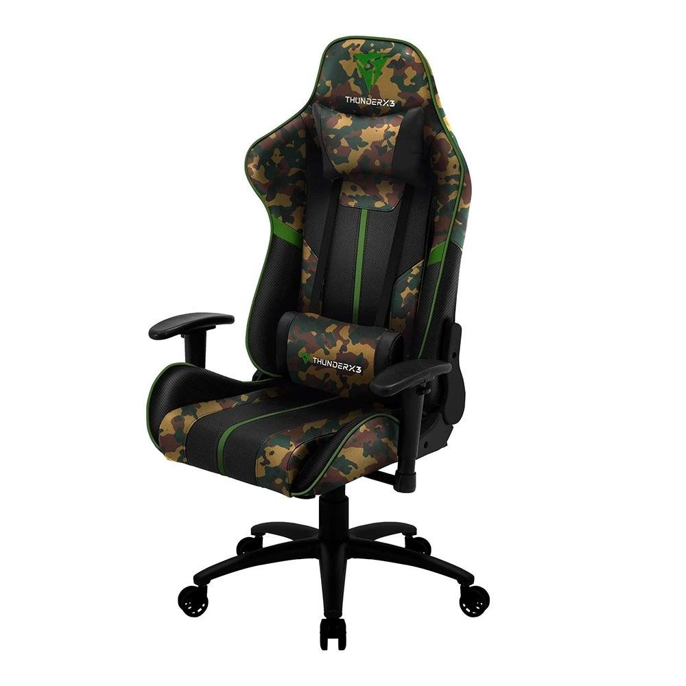 Cadeira Gamer ThunderX3 BC3 CAMO Military Green - 68835 Cadeira Gamer ThunderX3 BC3 CAMO Military Green - 68835