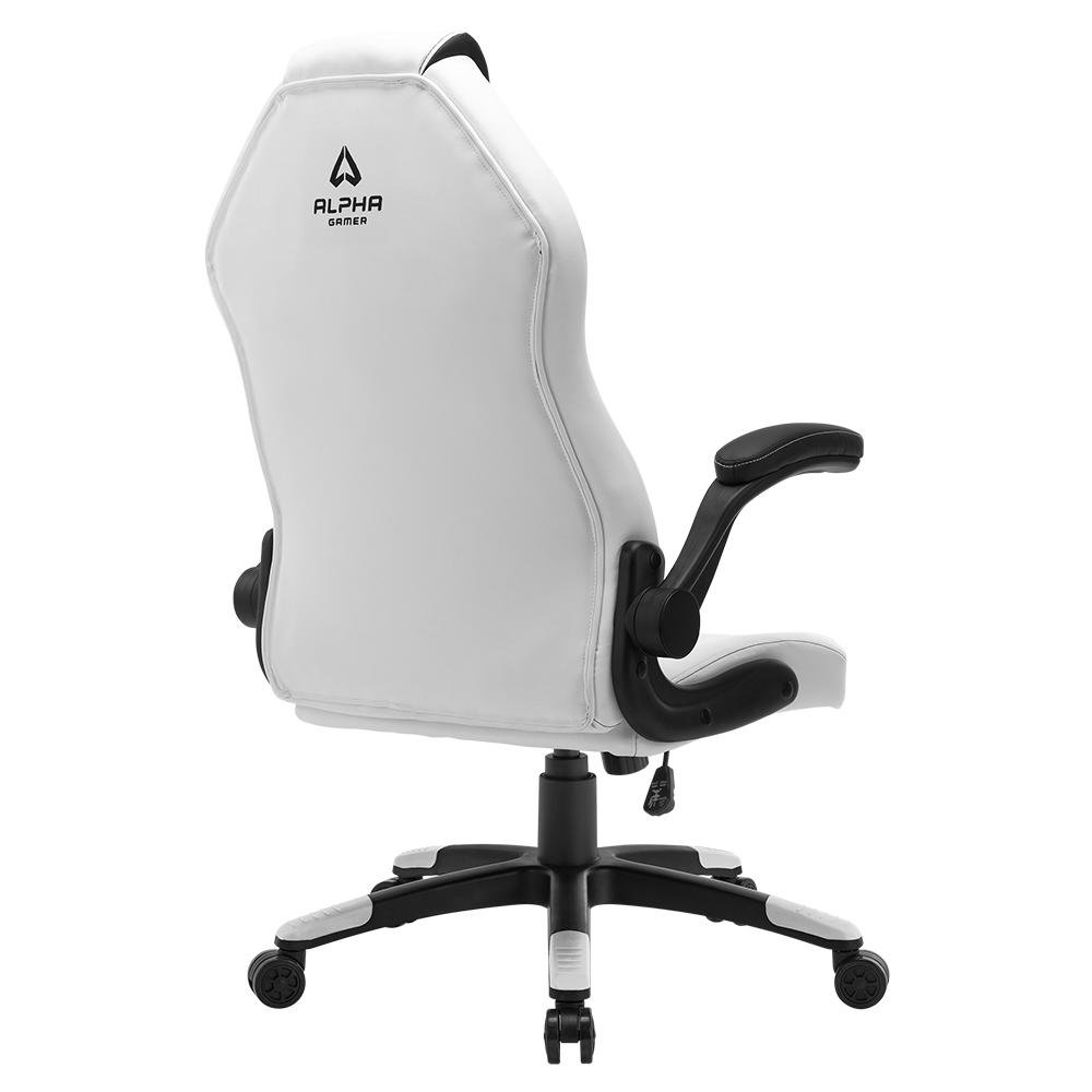 Cadeira Gamer Alpha Gamer Sirius, Até 130Kg, Cilindro de Gás 4, Descanso de Braço 4D, Branco - AGSIRIUSWHT Cadeira Gamer Alpha Gamer Sirius, Até 130Kg, Cilindro de Gás 4, Descanso de Braço 4D, Branco - AGSIRIUSWHT