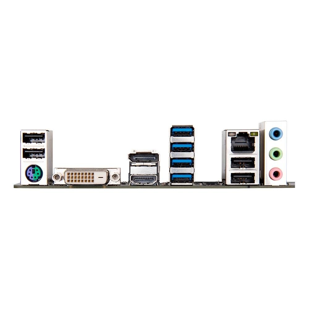 Placa-Mãe Gigabyte B550M DS3H, Rev 1.7, AMD AM4, Micro ATX, DDR4, Preto - B550M DS3H