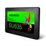 SSD 480 GB Adata SU635, SATA, Leitura: 520MB/s e Gravação: 450MB/s - ASU635SS-480GQ-R