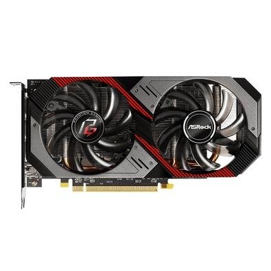 ASRock Radeon RX 5500 XT OC版 Placa de Vídeo ASRock AMD Radeon RX 5500 XT Phantom Gaming D 8G OC