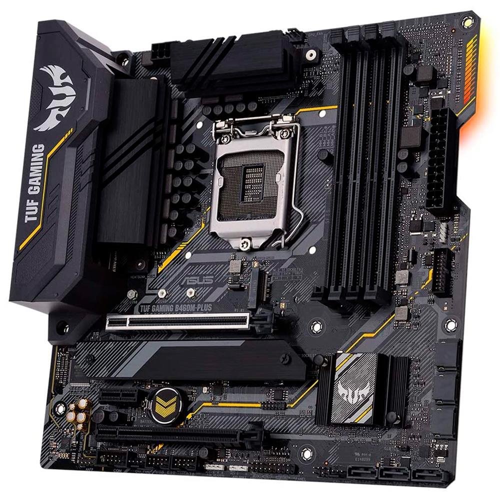 その他 i5 10400+Tuf gaming B460m puls+DDR4 16GB Placa Mãe Asus TUF Gaming B460M-Plus, Intel LGA1200, mATX, DDR4