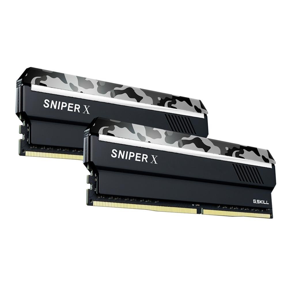 Memória G.Skill Sniper X, 16GB (2x8GB), 2400MHz, DDR4, CL17, Urban