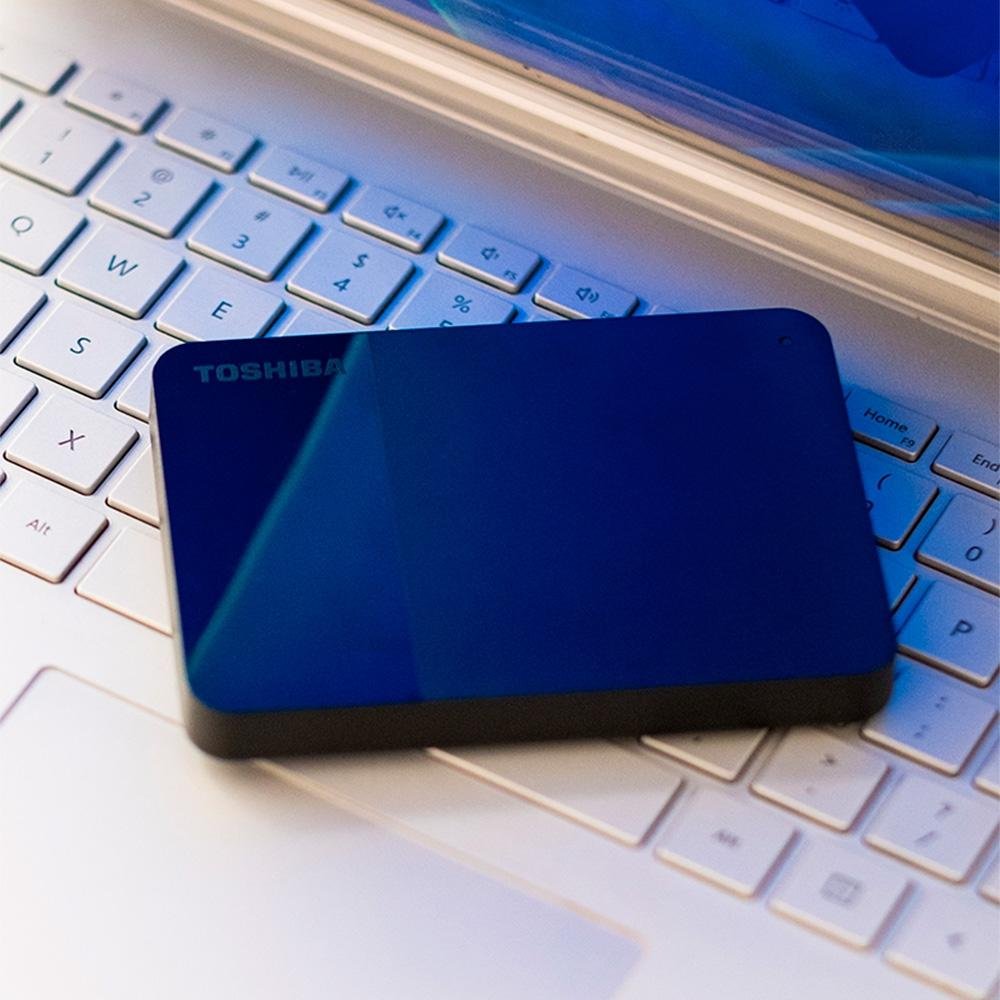 HD Externo Toshiba Canvio Ready, 1TB, USB 3.0, Preto - HDTP310XK3AA