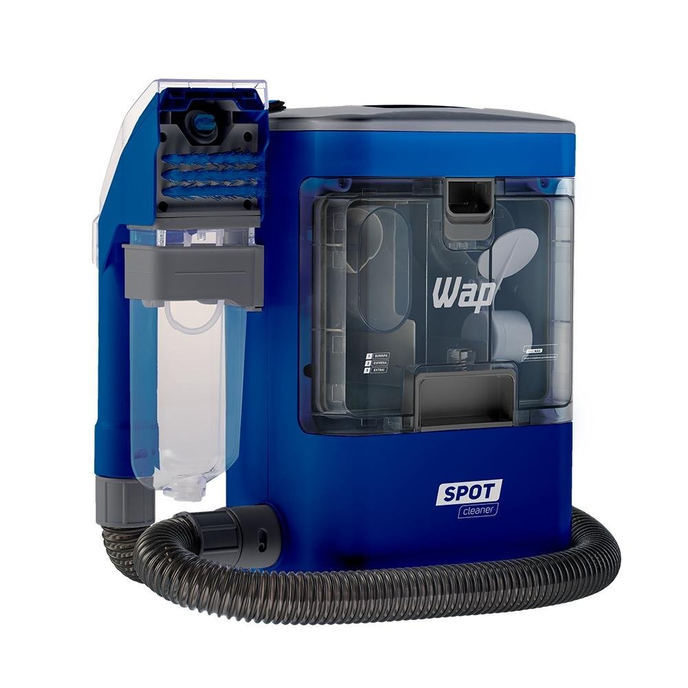 Limpadora e Higienizadora de Tapetes e Estofados Portátil WAP Spot Cleaner, 1400W, 110V, Azul/Titânio - FW007474 Limpadora e Higienizadora de Tapetes e Estofados Portátil WAP Spot Cleaner, 1400W, 110V, Azul/Titânio - FW007474