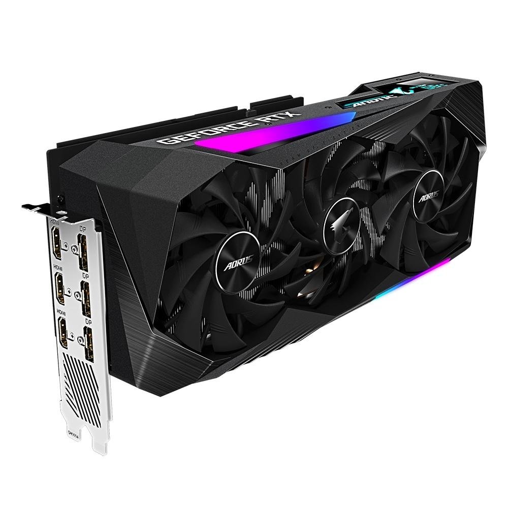 Placa de Vídeo RTX 3070 Master Gigabyte NVIDIA Aorus GeForce, 8GB