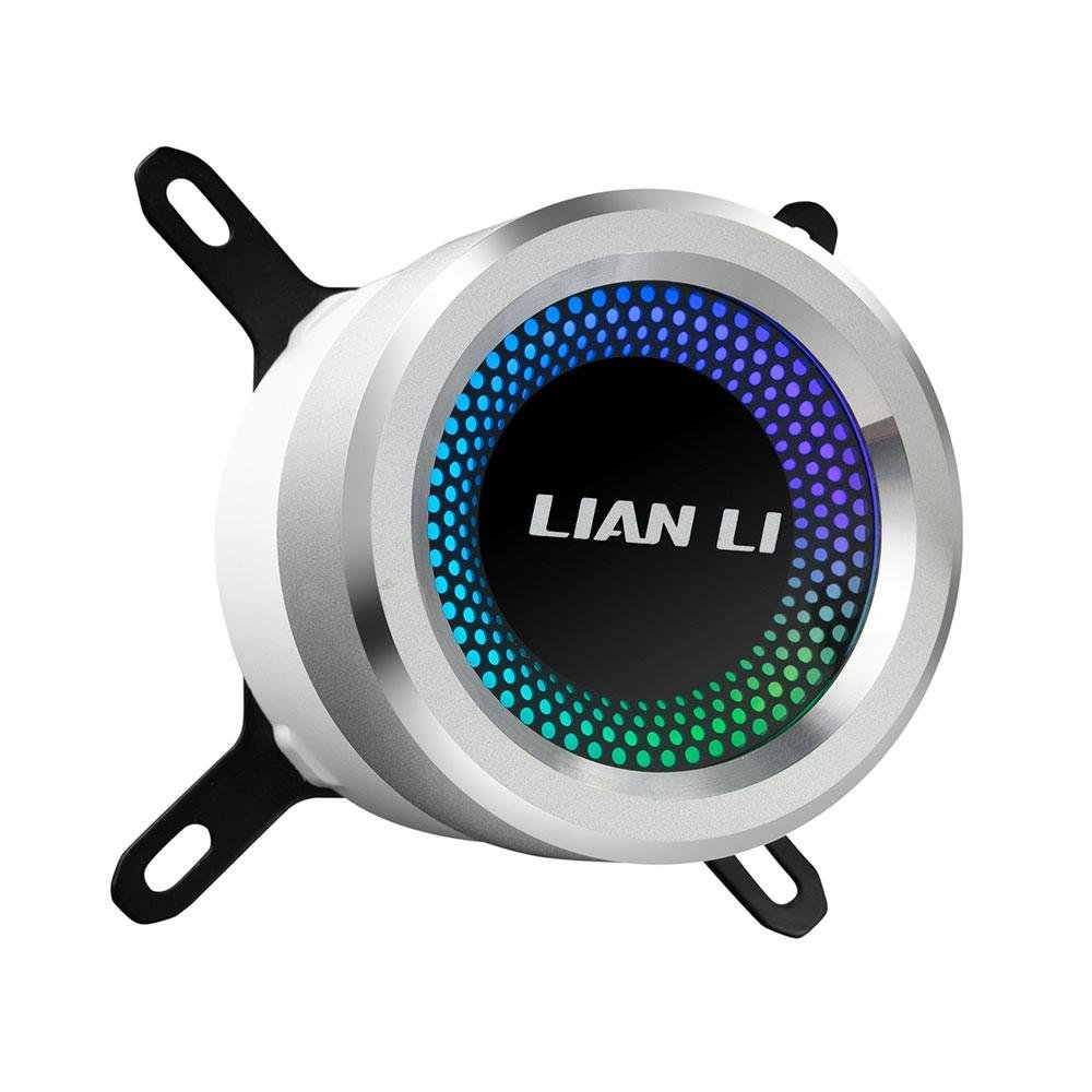 Water Cooler Lian Li, Galahad, RGB, 360mm, Branco - GA-360A WHITE