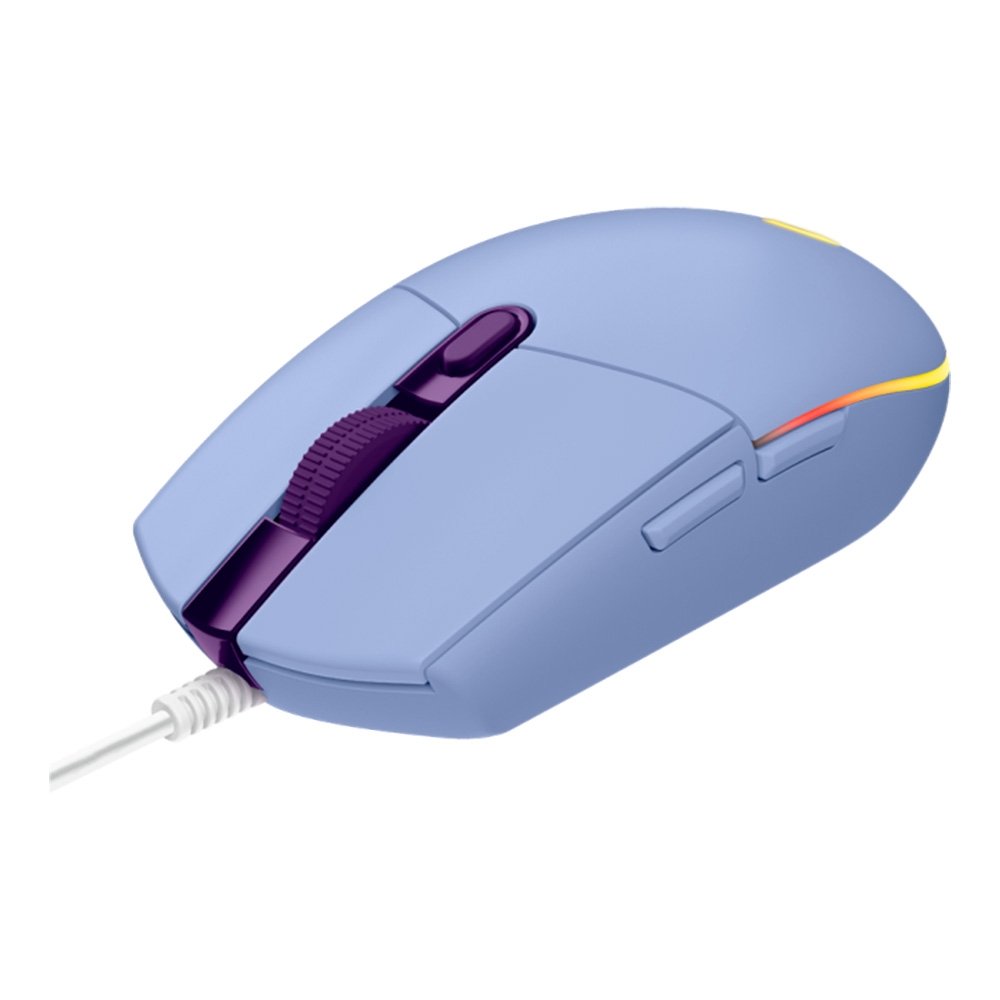 Mouse Gamer Logitech G203 LightSync Lilás