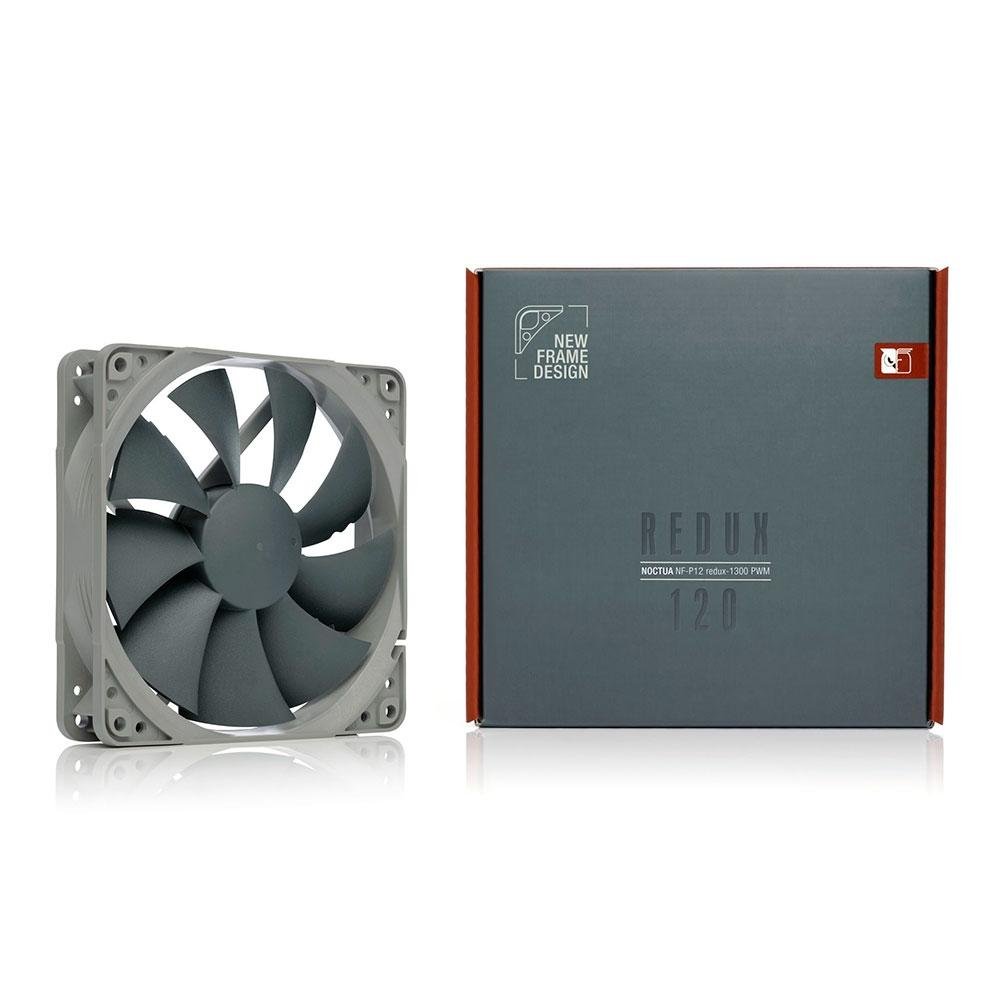 Ventoinha Noctua 120mm, Cinza - NF-P12 Redux-1300 PWM