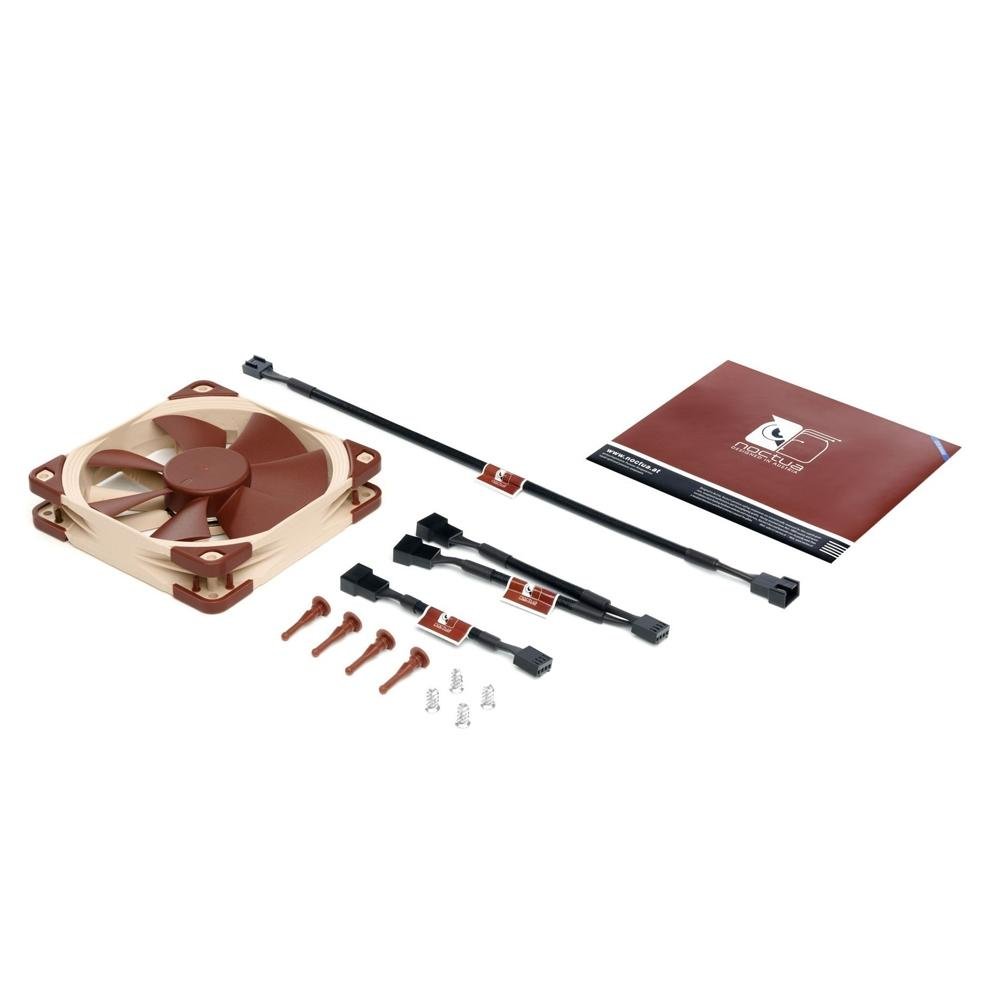 Ventoinha Noctua, 120mm, Marrom - NF-F12-PWM Ventoinha Noctua, 120mm, Marrom - NF-F12-PWM