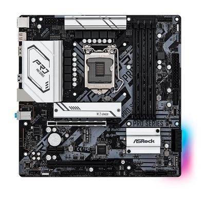 ASRock B560M Pro4 + i5 10400F セット 動作確認済み placa-mae-asrock-b560m-pro4-