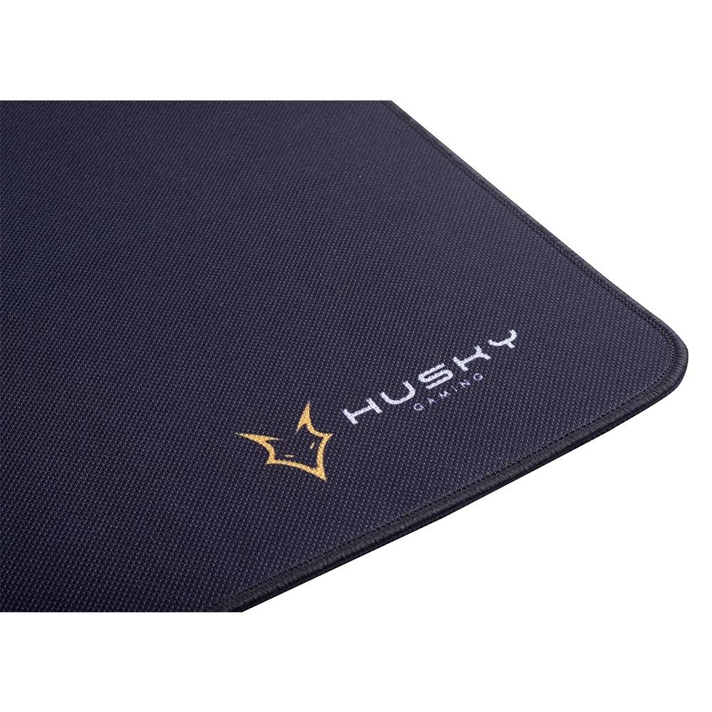 Mousepad Gamer Husky Black Frost, Control, Grande (450x400mm), Preto - HMSP004