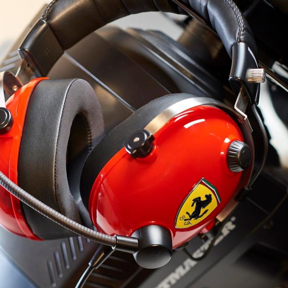 Headset Gamer Thrustmaster Ferrari Edition, Driver 50mm, para PC