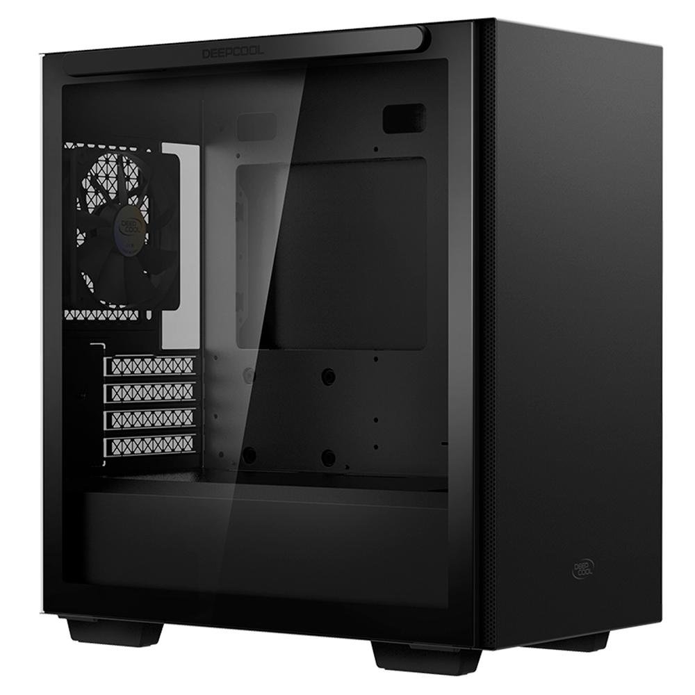 Gabinete Deepcool Macube 110 Vidro Temperado, Preto - R-MACUBE110
