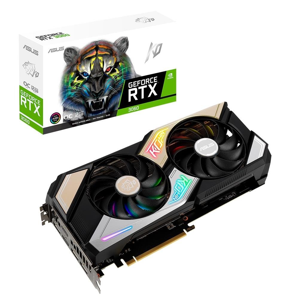 ASUS GeForce RTX 3060 12GB 本体 placa-de-video-asus-geforce-