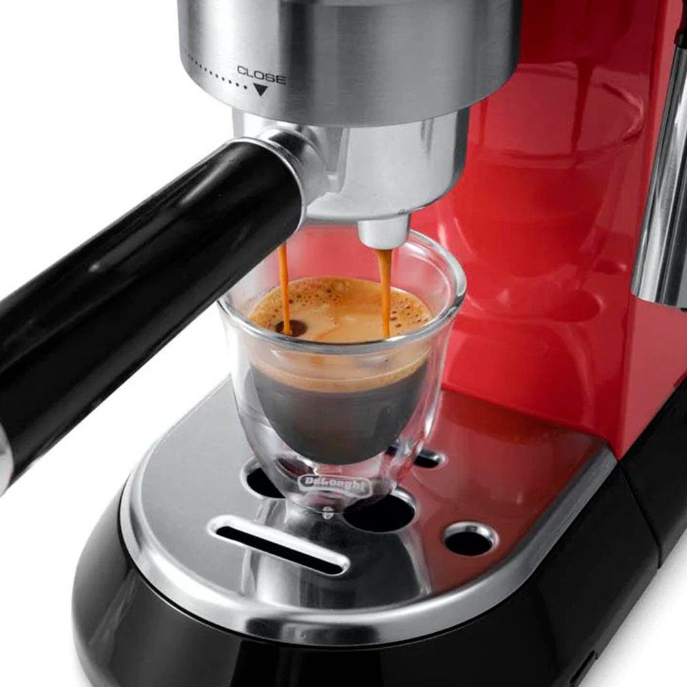 Máquina de Café DeLonghi Dedica Deluxe EC680R 1450W | KaBuM!