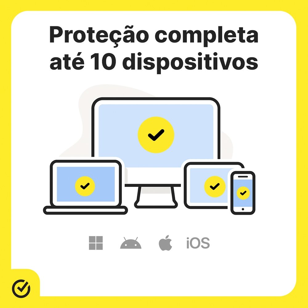 Norton 360 Premium 10 Dispositivos, 12 meses, Digital para Download - 21414573